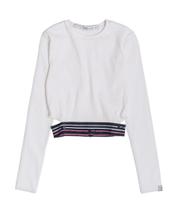 Blusa ribana com elastico Blusa ribana com elastico