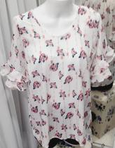 Blusa Romântica Plus Size