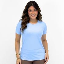 Blusa Rosa Bella Manga Curta Dry Feminina