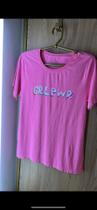 Blusa Rosa feminina GG T-shirt