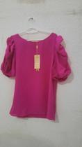 Blusa rosa feminina - tamanho g