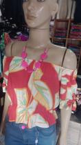 Blusa rosa florida Blusa rosa florida