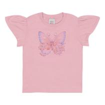 Blusa Rosa Infantil Pulla Bulla Menina - 53402-1183 Blusa Rosa Infantil Pulla Bulla Menina - 53402-1183