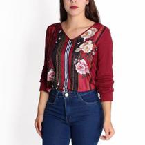 Blusa Rovitx Manga Loja Adulta Feminina - Rovitex