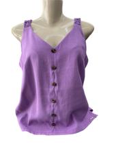 Blusa roxa botão