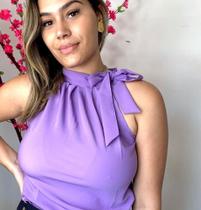 Blusa roxa tamanho gg