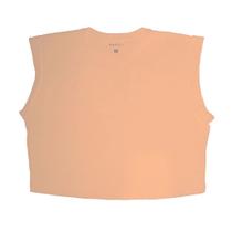 Blusa s/ manga, basic+, em malha algodão, referencia b965 na cor nude gg Blusa s/ manga, basic+, em malha algodão, referencia b965 na cor nude gg