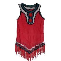 BLUSA Saida de Praia Infantil Menina Blogueirinha Verão Croc