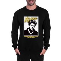 Blusa São Carlo Acutis Agasalho Católico Moletom Comic Cor:PretoTamanho:P Blusa São Carlo Acutis Agasalho Católico Moletom Comic Cor:PretoTamanho:P