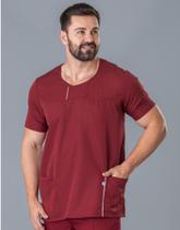 Blusa Scrubs Masculino MED com Recorte Moderno - Namastê