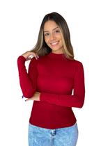 Blusa segunda pele cacharrel Vermelha