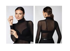 Blusa Segunda Pele Feminina Adulto Gola Alta Loba Fio 40 Blusa Segunda Pele Feminina Adulto Gola Alta Loba Fio 40