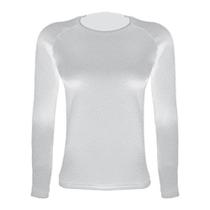 Blusa Segunda Pele Feminino Ultra Go Ahead Inverno Branca