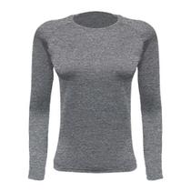 Blusa Segunda Pele Feminino Ultra Go Ahead Inverno Cinza