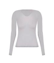 Blusa segunda pele fio 60 manga longa lupo