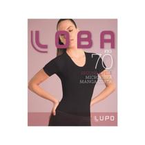 Blusa Segunda Pele Manga Curta Loba/Lupo Fio 70 805-001