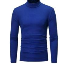 Blusa Segunda Pele Masculina Gola Alta Proteção Solar Uv Fp50 Esportes