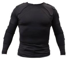 Blusa Segunda Pele Masculina Hlx Com Proteção Preta