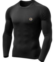 Blusa Segunda Pele Masculina Térmica Uv+50 Inverno Tipo Solo E Lupo