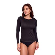 Blusa Segunda Pele Sofia Feminina com Manga Longa IMI Lingerie Blusa Segunda Pele Sofia Feminina com Manga Longa IMI Lingerie