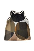 Blusa Sem Manga Geométrica de Viscose Lunender para Conforto e Estilo