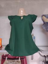 Blusa sem manga verde Blusa sem manga verde