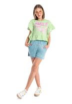 Blusa Smile Today Sem Mangas em Meia Malha Gloss