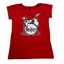 Blusa Snoopy The Beatles Blusinha Baby Look Camiseta Feminina Sfm843 Sfm844 Sfm845