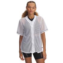 Blusa Sportstyle Feminina Under Armour Baseball Jersey Blusa Sportstyle Feminina Under Armour Baseball Jersey