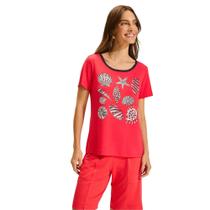 Blusa Stroke Lê Manga Curta - 150011D954 Blusa Stroke Lê Manga Curta - 150011D954