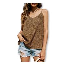 Blusa suede alça fina tendência feminina