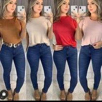 Blusa Suede Camurça