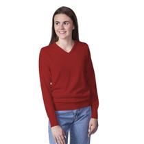 Blusa Suéter Feminino em Tricot Inverno Frio