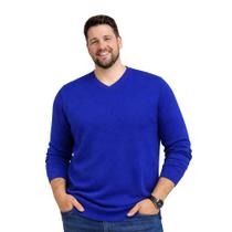 Blusa Suéter Masculina Plus G1 G2 G3 Roupas Tamanho Grande