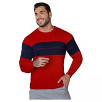 Blusa Suéter Masculino Gola Redonda Tricot R042