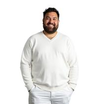 Blusa Suéter Masculino Plus G4 G5 G6 Tricot Frio Inverno