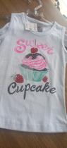Blusa sweet cupcake tamanho 04