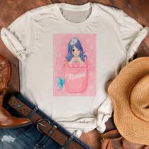 Blusa T-shirt Camiseta Feminina Estampada -Animais de bolso- Várias Estampas 03