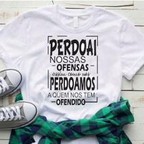 Blusa T-shirt Camiseta Feminina Estampada - Cristãn- Várias Estampas 09 Blusa T-shirt Camiseta Feminina Estampada - Cristãn- Várias Estampas 09