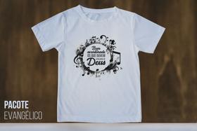 Blusa T-shirt Camiseta Feminina Estampada -Evangelica- Várias Estampas 08