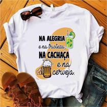 Blusa T-shirt Camiseta Feminina Estampada -Frases Casal- Várias Estampas 21 Blusa T-shirt Camiseta Feminina Estampada -Frases Casal- Várias Estampas 21