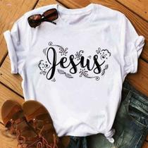 Blusa T-shirt Camiseta Feminina Estampada -gospel- Várias Estampas 13