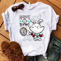 Blusa T-shirt Camiseta Feminina Estampada -Princesa- Várias Estampas 03