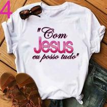 Blusa T-shirt Camiseta Feminina Estampada Várias Estampas 102 Blusa T-shirt Camiseta Feminina Estampada Várias Estampas 102