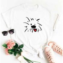 Blusa T-shirt Camiseta Feminina Estampada Várias Estampas 39