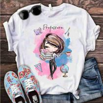 Blusa T-shirt Camiseta Feminina Estampada Várias Estampas 58