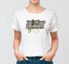 Blusa T-shirt Camiseta Profissão, Agronomia Blusa T-shirt Camiseta Profissão, Agronomia