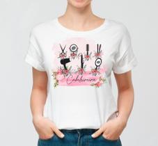 Blusa T-shirt Camiseta Profissão, Cabelereira