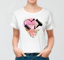 Blusa T-shirt Camiseta Profissão, Cabelereira