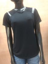 Blusa T-shirt Detalhe com Tule 0